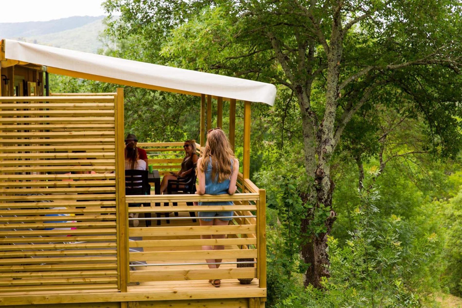 Camping La Chapouliere Ruoms Eksteriør bilde