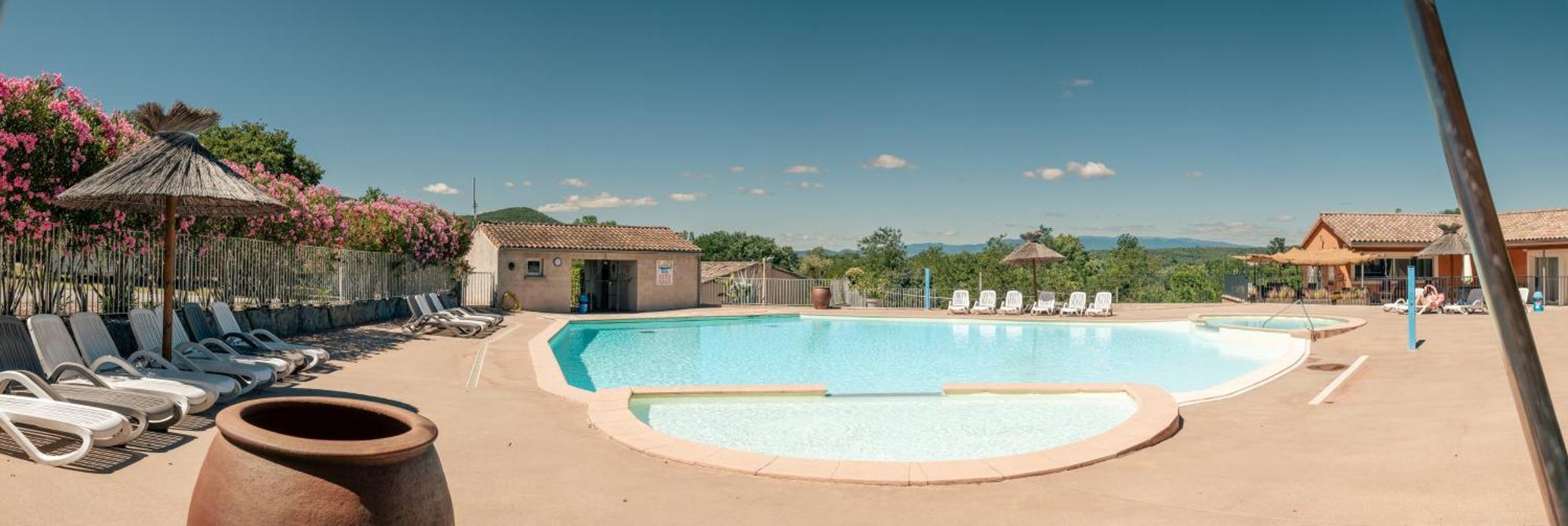 Camping La Chapouliere Ruoms Eksteriør bilde